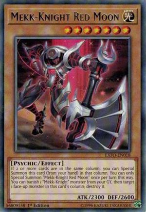 Mekk-Knight Red Moon (EXFO-EN018) - Extreme Force Unlimited