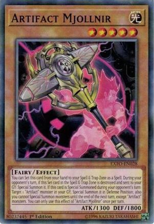 Artifact Mjollnir (EXFO-EN028) - Extreme Force 1st Edition