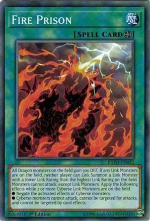 Fire Prison (EXFO-EN052) - Extreme Force 1st Edition