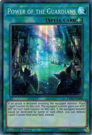 Power of the Guardians (EXFO-EN060) - Extreme Force 1st Edition