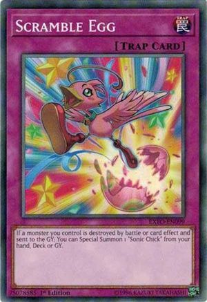 Scramble Egg (EXFO-EN099) - Extreme Force 1st Edition