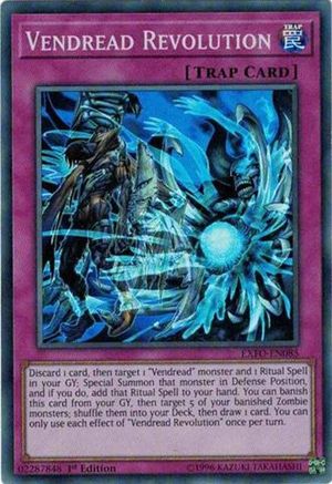 Vendread Revolution (EXFO-EN085) - Extreme Force 1st Edition