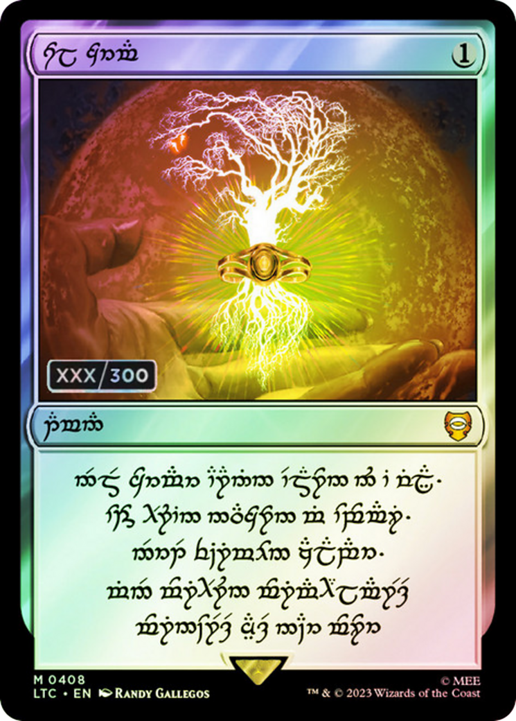 Sol Ring (LTC-408Z) - Tales of Middle-earth Commander Foil