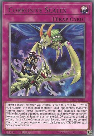 Corrosive Scales (LED2-EN010) - Legendary Duelists: Ancient Millennium 1st Edition