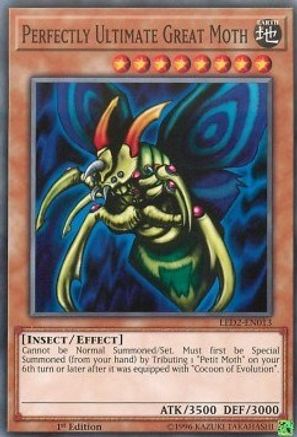 Perfectly Ultimate Great Moth (LED2-EN013) - Legendary Duelists: Ancient Millennium 1st Edition