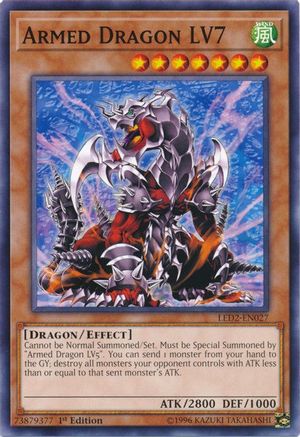 Armed Dragon LV7 (LED2-EN027) - Legendary Duelists: Ancient Millennium 1st Edition