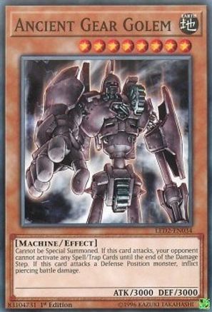 Ancient Gear Golem (LED2-EN034) - Legendary Duelists: Ancient Millennium 1st Edition