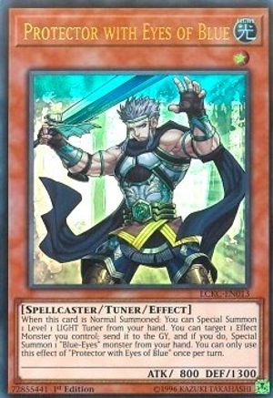 Protector with Eyes of Blue (LCKC-EN013) - Legendary Collection Kaiba 1st Edition