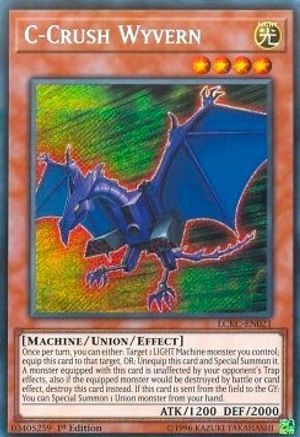 C-Crush Wyvern (LCKC-EN021) - Legendary Collection Kaiba 1st Edition