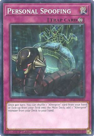 Personal Spoofing (SP18-EN049) - Star Pack VRAINS 1st Edition