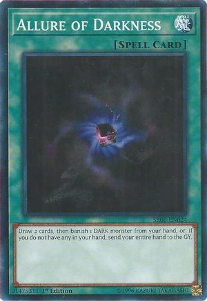 Allure of Darkness (SR06-EN024) - Structure Deck: Lair of Darkness 1st Edition
