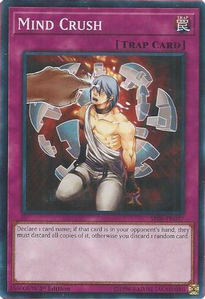 Mind Crush (SR06-EN037) - Structure Deck: Lair of Darkness 1st Edition