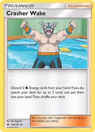 Crasher Wake 104/131  SM  Forbidden Light - Uncommon