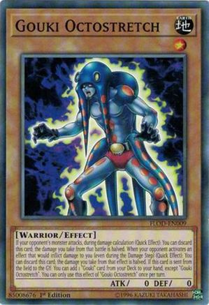 Gouki Octostretch (FLOD-EN009) - Flames of Destruction 1st Edition