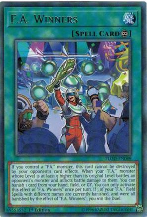 F.A. Winners (FLOD-EN089) - Flames of Destruction 1st Edition