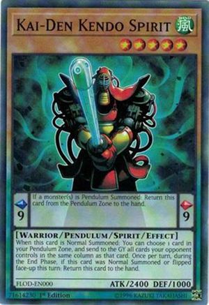 Kai-Den Kendo Spirit (FLOD-EN000) - Flames of Destruction 1st Edition