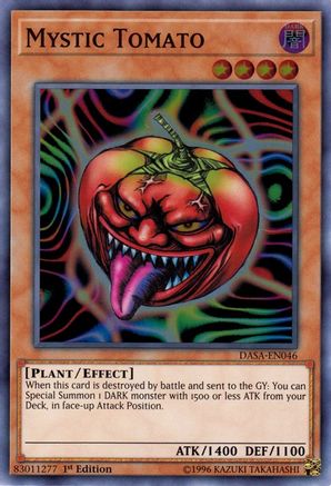 Mystic Tomato (DASA-EN046) - Dark Saviors 1st Edition