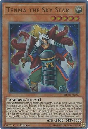 Tenma the Sky Star (BLRR-EN037) - Battles of Legend: Relentless Revenge 1st Edition