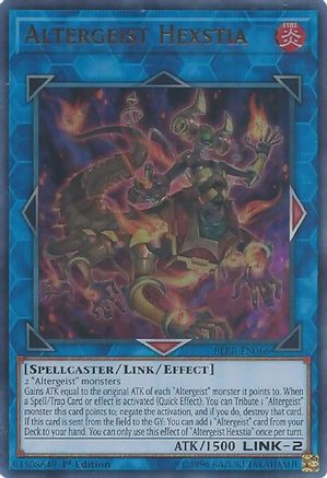 Altergeist Hexstia (BLRR-EN066) - Battles of Legend: Relentless Revenge 1st Edition