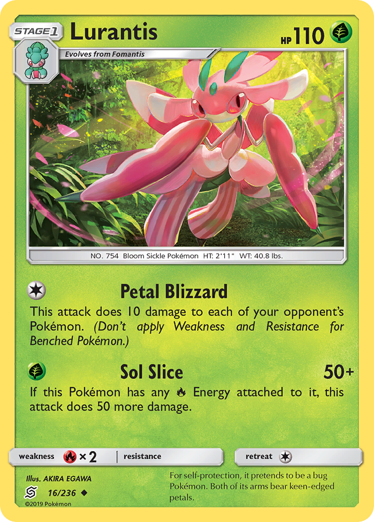 Lurantis 016/236  SM  Unified Minds - Uncommon