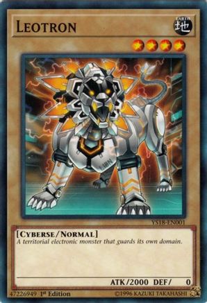 Leotron (YS18-EN001) - Starter Deck: Codebreaker 1st Edition