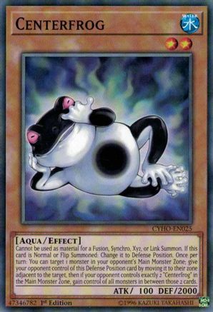 Centerfrog (CYHO-EN025) - Cybernetic Horizon 1st Edition