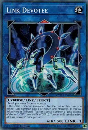Link Devotee (CYHO-EN036) - Cybernetic Horizon 1st Edition