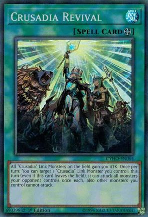 Crusadia Revival (CYHO-EN054) - Cybernetic Horizon 1st Edition