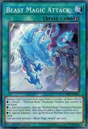 Beast Magic Attack (CYHO-EN063) - Cybernetic Horizon Unlimited