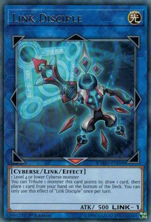 Link Disciple (CYHO-EN098) - Cybernetic Horizon Unlimited