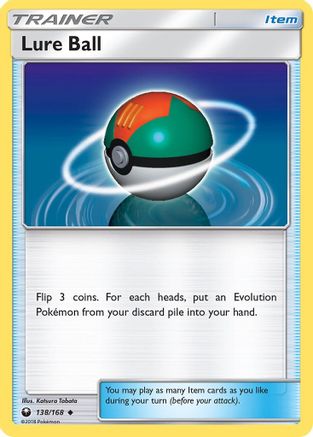 Lure Ball 138/168  SM  Celestial Storm - Uncommon