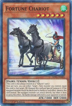 Fortune Chariot (SHVA-EN005) - Shadows in Valhalla 1st Edition
