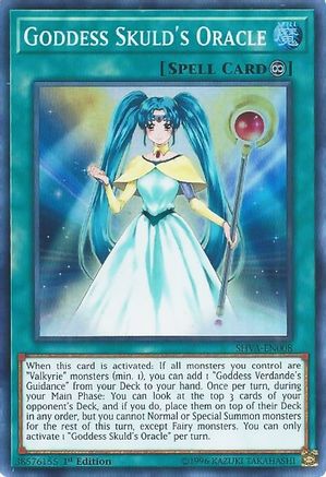 Goddess Skuld's Oracle (SHVA-EN008) - Shadows in Valhalla 1st Edition