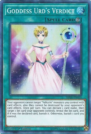 Goddess Urd's Verdict (SHVA-EN010) - Shadows in Valhalla 1st Edition