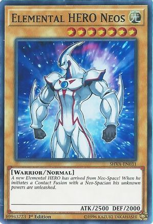 Elemental HERO Neos (SHVA-EN031) - Shadows in Valhalla 1st Edition