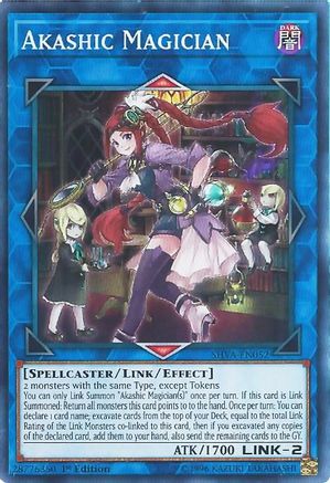 Akashic Magician (SHVA-EN052) - Shadows in Valhalla 1st Edition