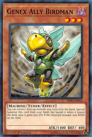 Genex Ally Birdman (SDPL-EN016) - Structure Deck: Powercode Link 1st Edition