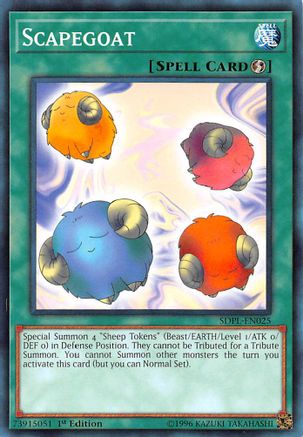 Scapegoat (SDPL-EN025) - Structure Deck: Powercode Link 1st Edition