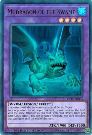 Mudragon of the Swamp (CT15-EN005) - 2018 Mega-Tins Limited
