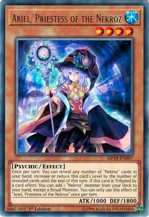 Ariel, Priestess of the Nekroz (MP18-EN007) - 2018 Mega-Tins Mega Pack 1st Edition