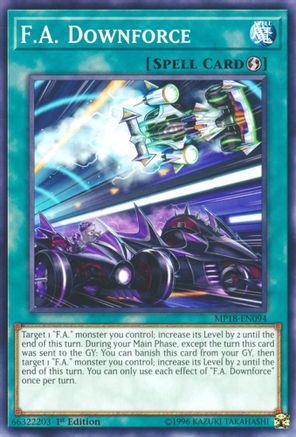F.A. Downforce (MP18-EN094) - 2018 Mega-Tins Mega Pack 1st Edition