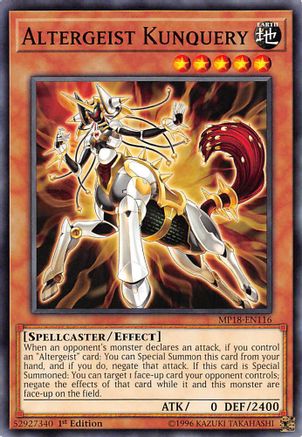 Altergeist Kunquery (MP18-EN116) - 2018 Mega-Tins Mega Pack 1st Edition