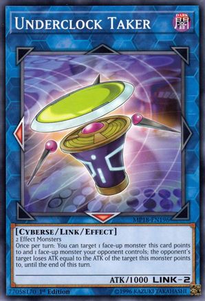 Underclock Taker (MP18-EN196) - 2018 Mega-Tins Mega Pack 1st Edition