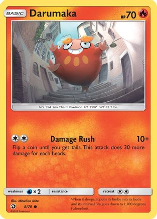 Darumaka 008  Dragon Majesty - Common