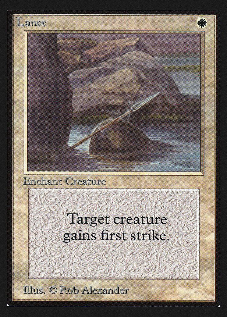 Lance (IED-028) - Intl. Collectors' Edition