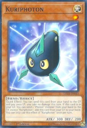 Kuriphoton (LED3-EN043) - Legendary Duelists: White Dragon Abyss 1st Edition