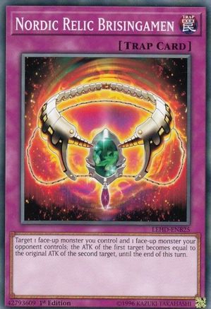 Nordic Relic Brisingamen (LEHD-ENB25) - Legendary Hero Decks 1st Edition