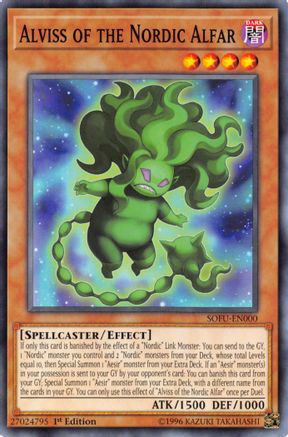 Alviss of the Nordic Alfar (SOFU-EN000) - Soul Fusion 1st Edition