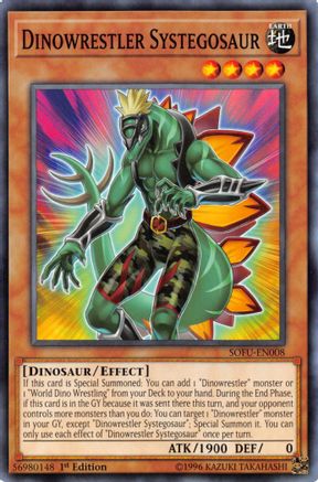 Dinowrestler Systegosaur (SOFU-EN008) - Soul Fusion Unlimited
