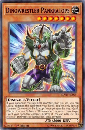 Dinowrestler Pankratops (SOFU-EN009) - Soul Fusion 1st Edition